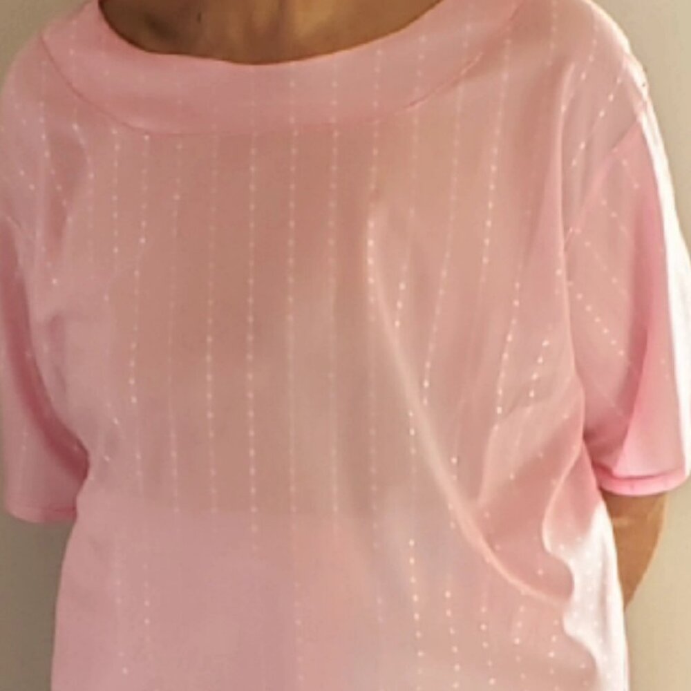 Handmade Pink Sheer Comfy Night Shirt